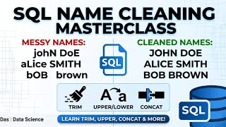 Clean Your Data Fast! SQL String Functions for Beginners (Day 9) ✍️✨