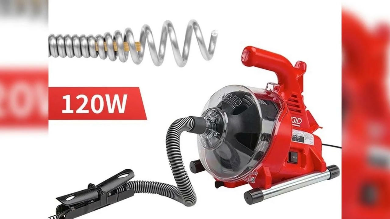A must-have product! 220V Electric Sewer Pipe Dredging Machine 19-28MM Cleaning Machine 120W Pipe