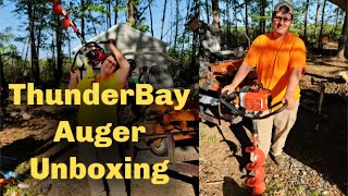 ThunderBay 2-Cycle 43cc Earth Auger Combo Kit Unboxing Review | MokenchiTV