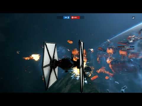 Видео: Смотрите весь матч Star Wars Battlefront 2 Starfighter Assault