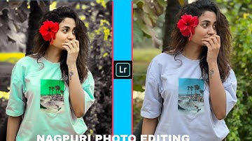 Nagpuri Photo Editing HDR (2025) Ka Lightroom Se Sikhe Trending Editing One Click me 😱🥵..