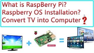 What is Raspberry Pi||Raspberry Pi NOOBS OS Installation||Convert Tv into Computer||Raspberry pi 3b+