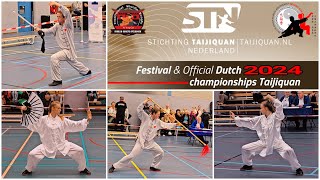 STN Tai Chi Competition 2024 太極拳比賽 Dutch Open Stichting Taijiquan Nederland - He Yong Gan
