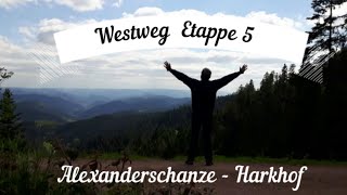 WESTWEG SCHWARZWALD 2019 Etappe 5 (Alexanderschanze-Hark)