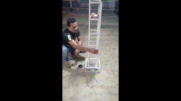 Ascensor programado con Arduino y echo con materiales fáciles de conseguir