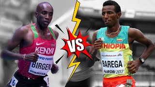 BIRGEN vs BAREGA at 1500m indoor 2021