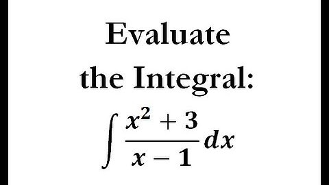 Integration by Substitution - Worked Example #9