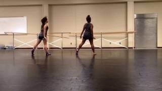 2017 9th Grade Tryout Routine w/Music