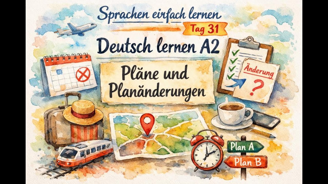 Tag 31 Deutsch lernen A2 