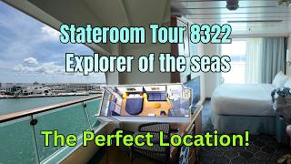 Explorer of the Seas Room 8322 Tour | Deck 8 Aft Balcony Cabin Walkthrough + The Perfect Location!