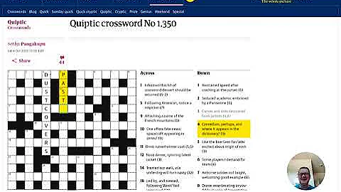 Guardian Quiptic Crossword (No. 1,350)