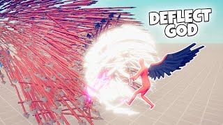 DEFLECT GOD vs GODS RANGED UNITS | TABS Modded Gameplay