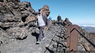 Wanderung zum Vulkan Teide, Teneriffa: Aussichten vom Pico Viejo und Fortaleza