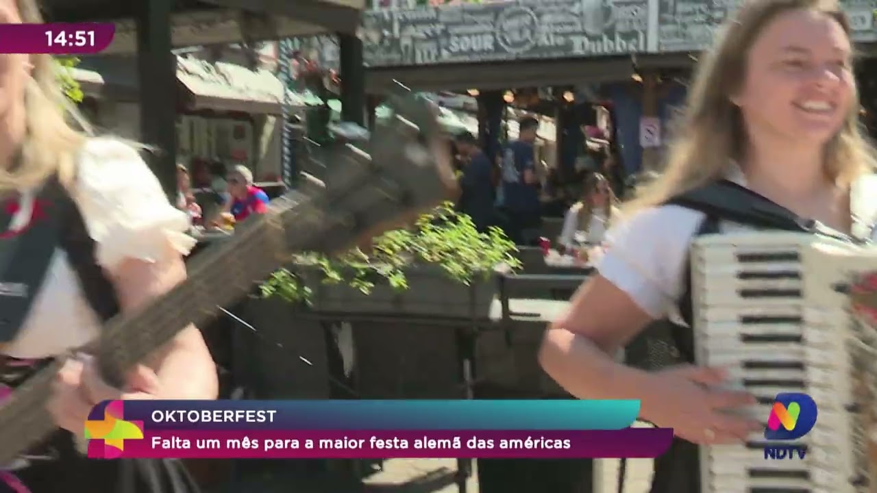 Oktoberfest: Falta um mês para a maior festa alemã das américas - Foto