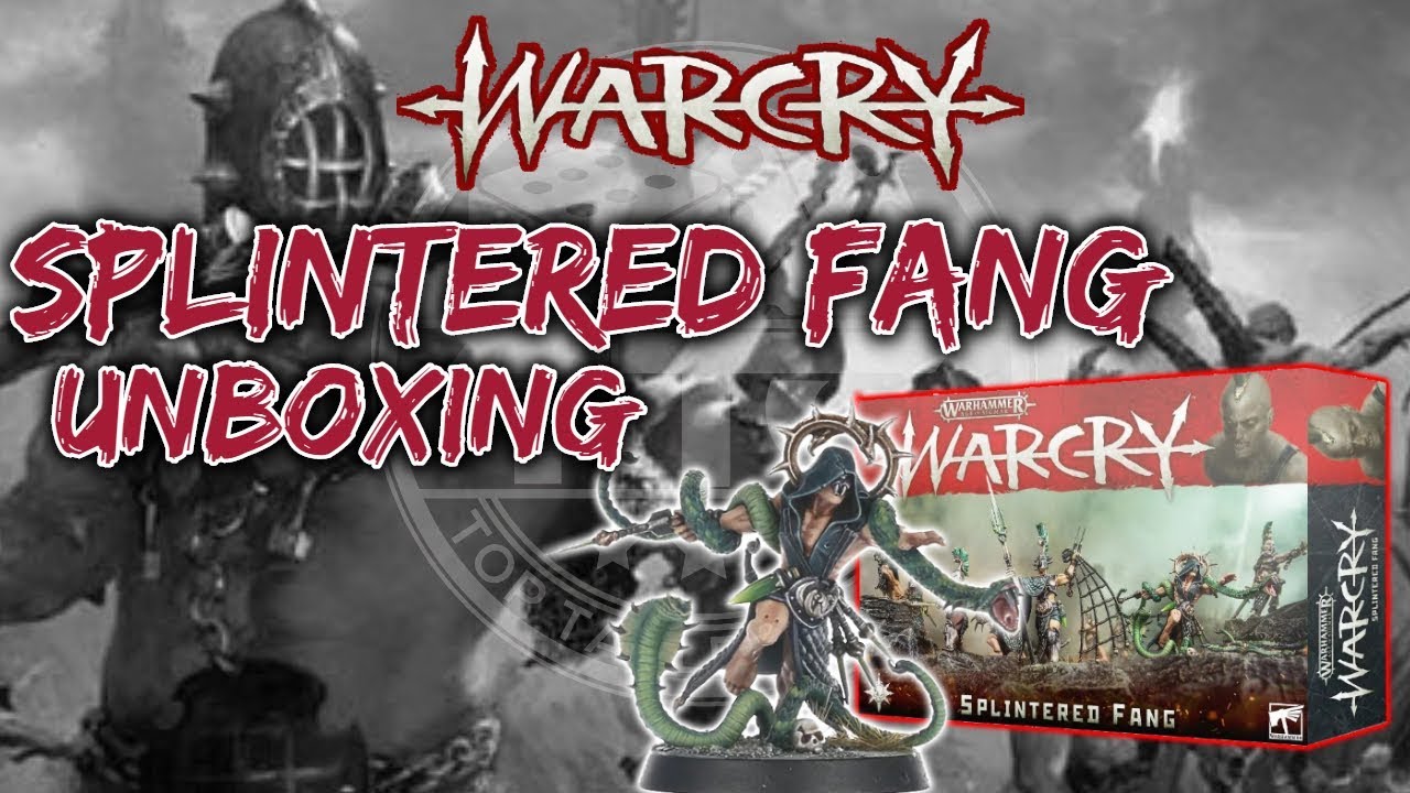 WARCRY - SPLINTERED FANG UNBOXING - YouTube