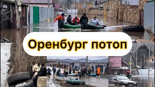 Оренбург паводок /потоп? Овчинный двор, Весенний, СНТ Заря, Ивановка. Уровень растет