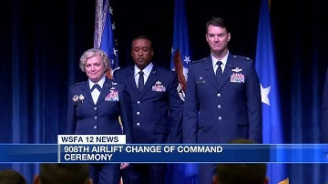 908th Airlift Wing change of command ceremony