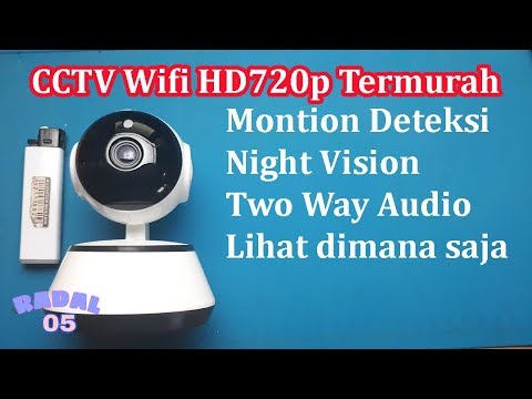 Smart Camera Wifi V380 HD720P Wireless Mini CCTV Ide Kreatif DIY