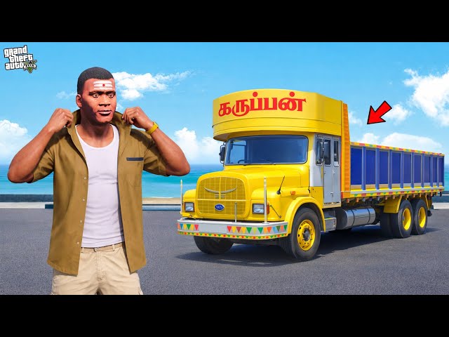Franklin & Chithappu Become a Karuppan Lorry Driver in Gta 5