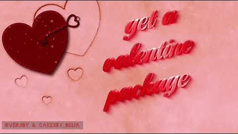 Valentine advert inspiration | motion graphics |  after effects