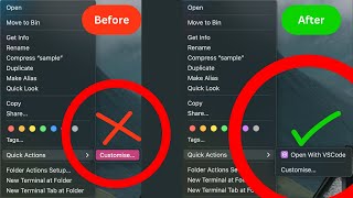 How to open VSCode from Finder | VSCode Tutorial | MacOS Apple M1 Chip | 2024
