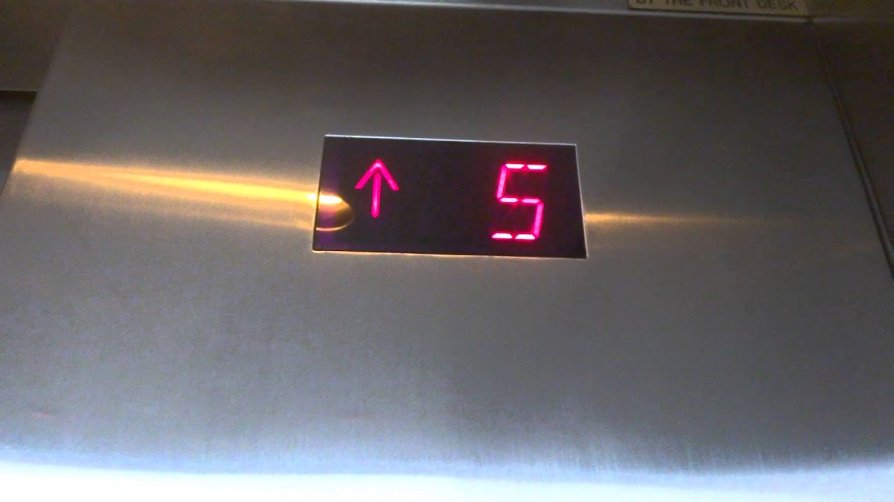 Schindler 500A Traction Parking Elevators at Hilton Americas & GRBCC in Downtown Houston, TX.