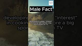 Why do males often develop a sudden interest in cooking right before a big sports event on TV? #fact