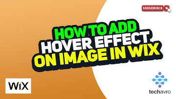 How to Add Hover Effect on Image in Wix 2025
