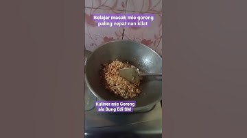 Kuliner Mie Goreng kilat cepat lezat