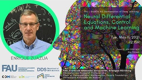 FAU StudOn AG Neural Differential Equations, Control and Machine Learning