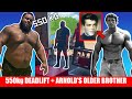 Could Julius Maddox be a Bodybuilder + 550kg Deadlift Record + Arnold Schwarzenegger's Older Brother