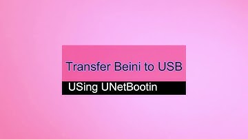 Transfer Beini to USB