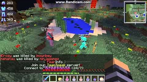 onlylucien & onlyted hacking on Fearpvp