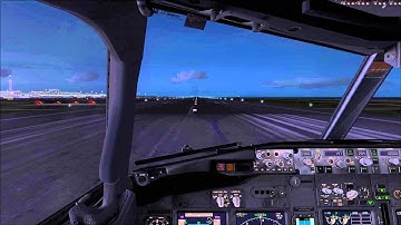 FS2CREW PMDG NGX reboot RJGG Takeoff