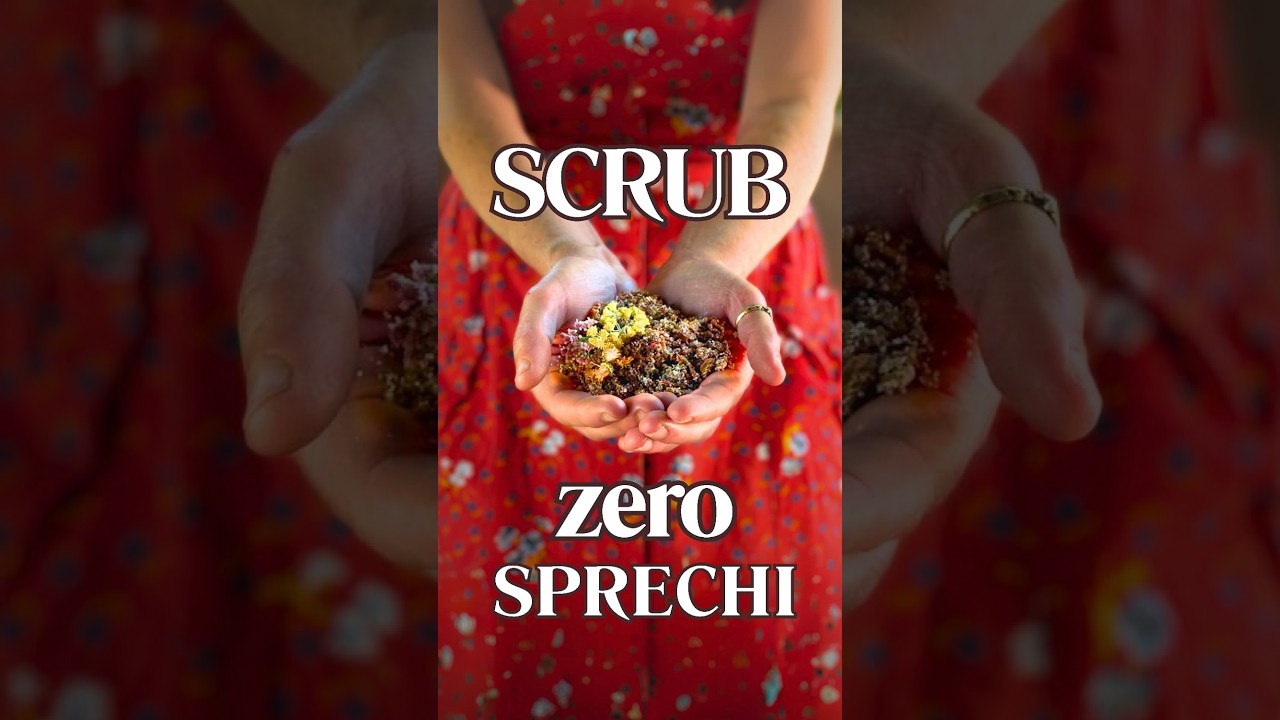 SCRUB corpo fatto in casa con gli scarti degli oleoliti: prepara i tuoi sali idratanti!