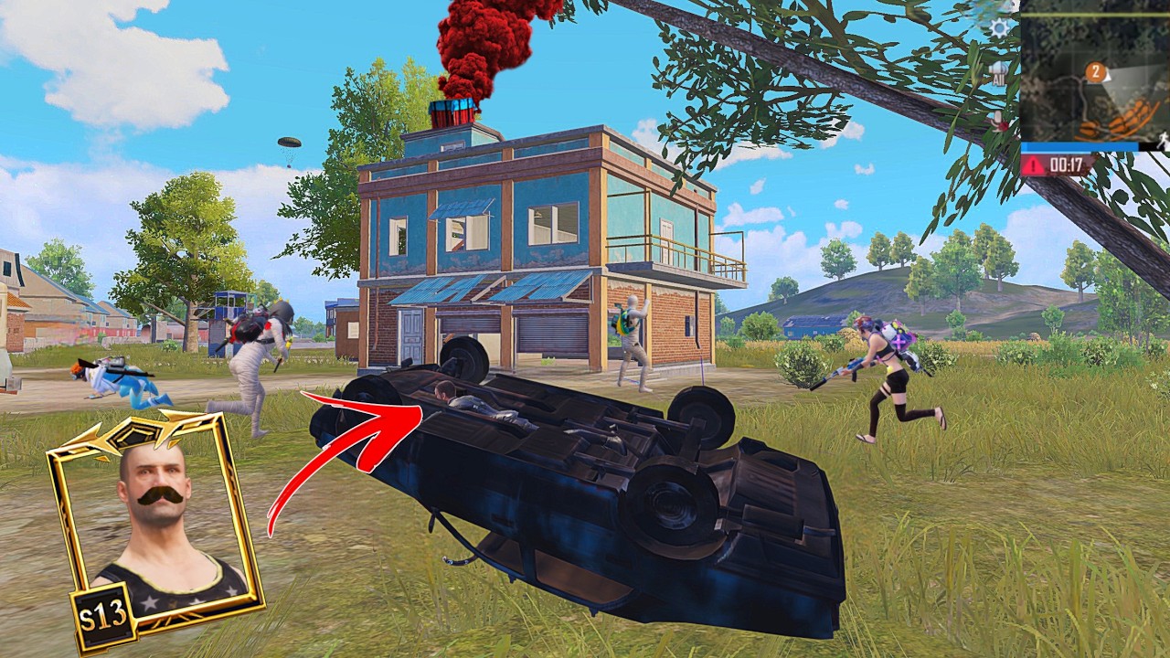 Victor Squad Camping With Style 😂💀| PUBG Mobile Insane WTF Moments