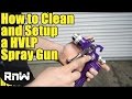 Harbor Freight HVLP Spray Gun Review - Also Cleaning and Setup Instructions