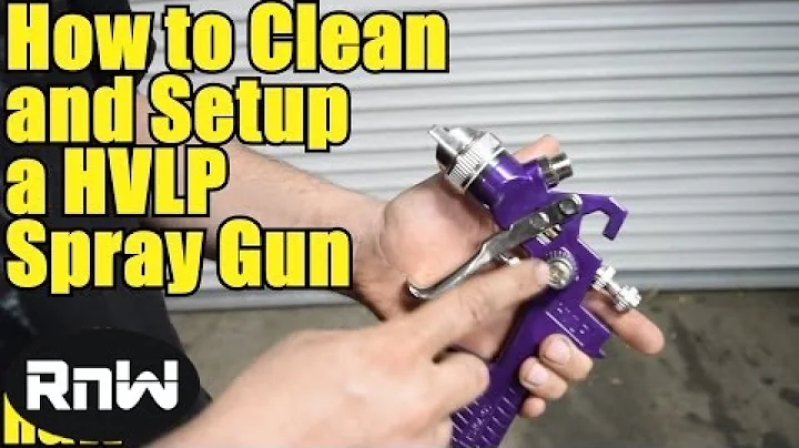 Harbor Freight HVLP Spray Gun Review - Also Cleaning and Setup Instructions