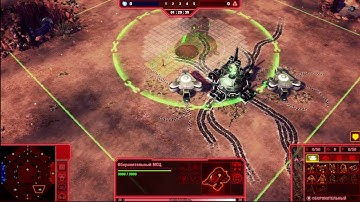 🔵 Command and Conquer 4  - Tiberian Twilight Сражения  5 - 5 Боты -  Враждебный Мыс - 🔵