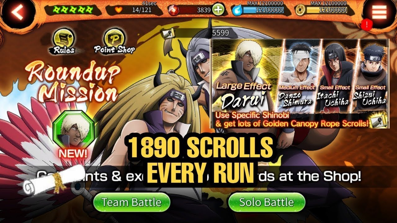 ROUNDOP MISSION-GET POINST & EXCHANGE FOR REWARDS AT THE SOP[NXB] NINJA VOLTAJE