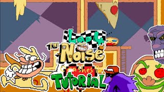 The Noise Eggs Lap Mod Hard Mode Tutorial Lap 4 Speedrun Pizza Tower @atesquik Port (A Crash)