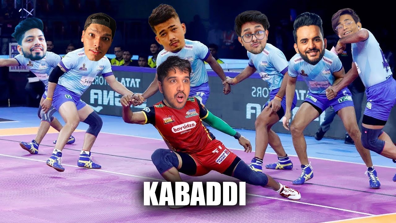 Playing KABADDI Against Youtubers 🤼😱