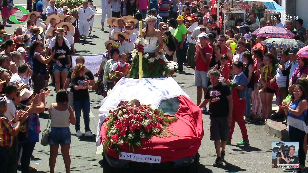 Festa da Cereja - Jardim da Serra 2016 - Maravilhas de Portugal.