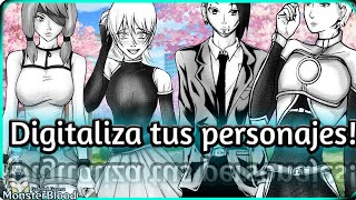 Tutorial Novela visual "Como digitalizar tus dibujos tradicionales" (Kocho Android) screenshot 4