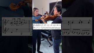 👇Sheet Music with Our Bowings and Articulation 💥Halvorsen – Passacaglia #shorts #sheetmusic