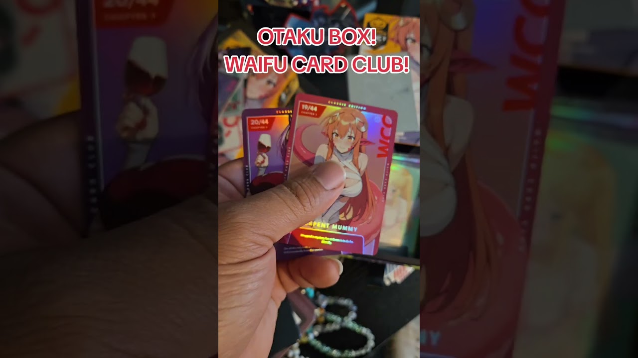 The Otaku Box Waifu Card Club! sent me more cards!
