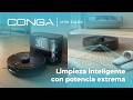 Robot aspirador Conga M90, Inteligencia Artificial y navegación láser 25000Pa de succión del motor