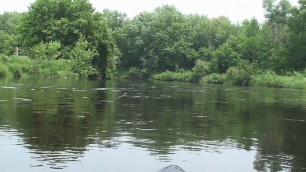 Canoeing Oconto River Wisconsin YouTube