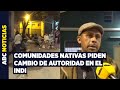 Indígenas bloquean avenida Artigas para exigir destitución del titular del Indi