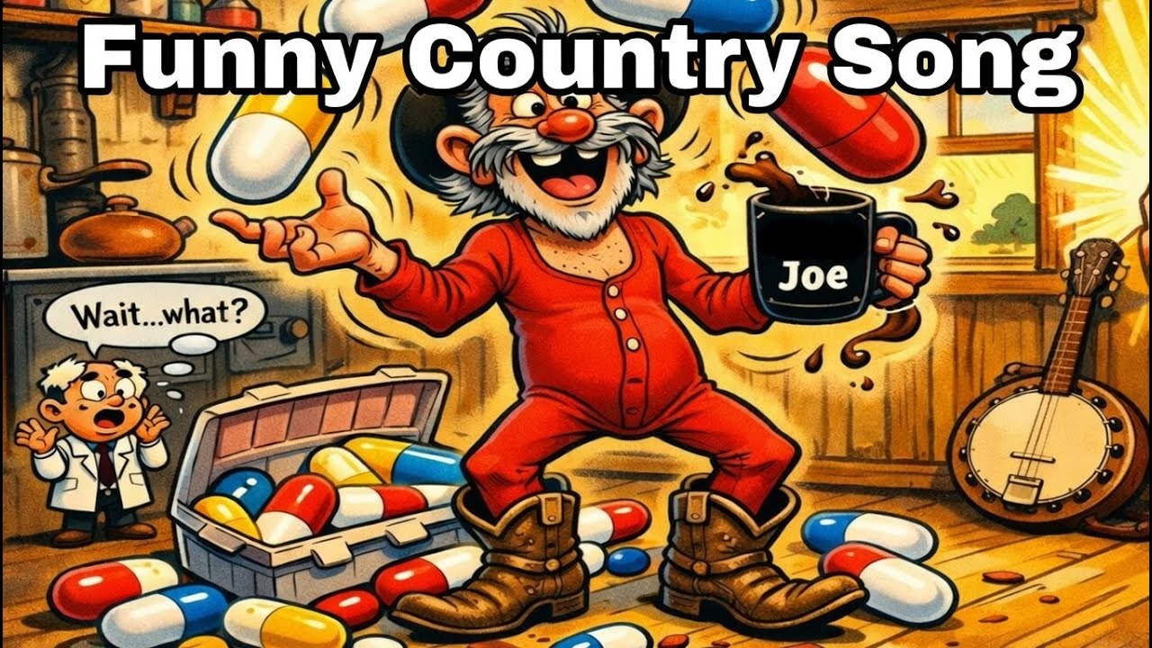 😂🎶 Three Pills and a Prayer | Funny Country Song About Gettin' Old & Poppin' Pills Every Mornin'